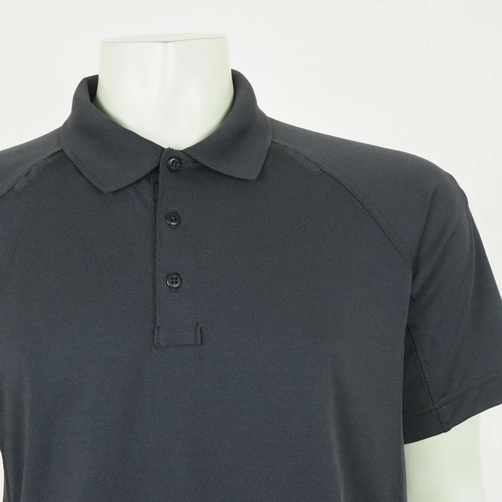 5.11 Tactical Performance Polo Shirt Mens Medium Dark Gray #71049 Short Sleeve